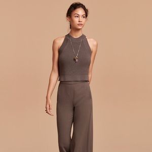 Wilfred Crevier Knit Halter top